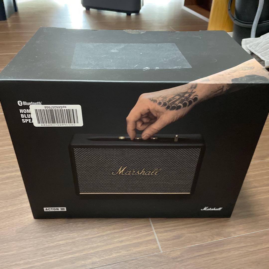 マーシャル　Marshall Acton III アクトン3 ブラック　超美品