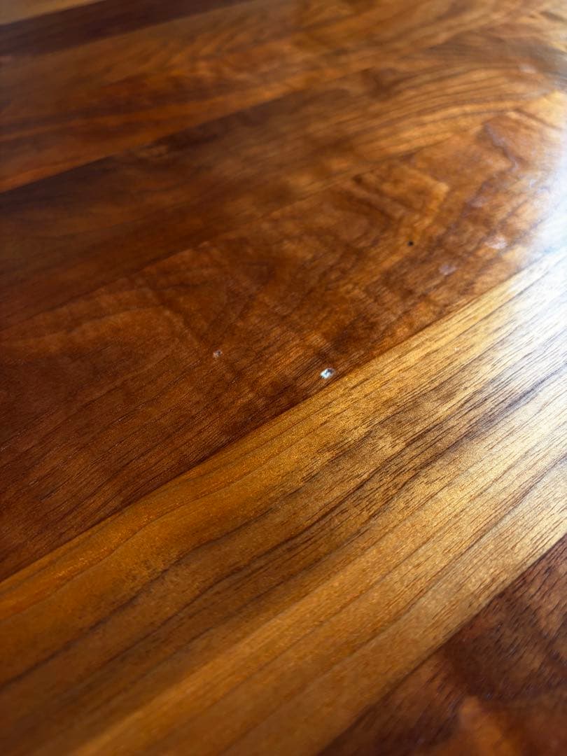 【期限付き出品】無印良品 無垢材ウォールナット テーブル 180cm