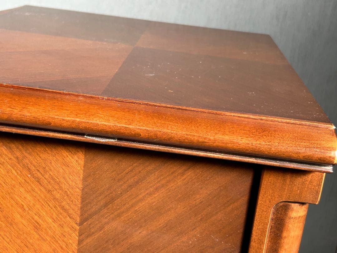 ① フランスベッド　ヨーロピアン　クラシカル　ナイトテーブル　アンティーク　IG