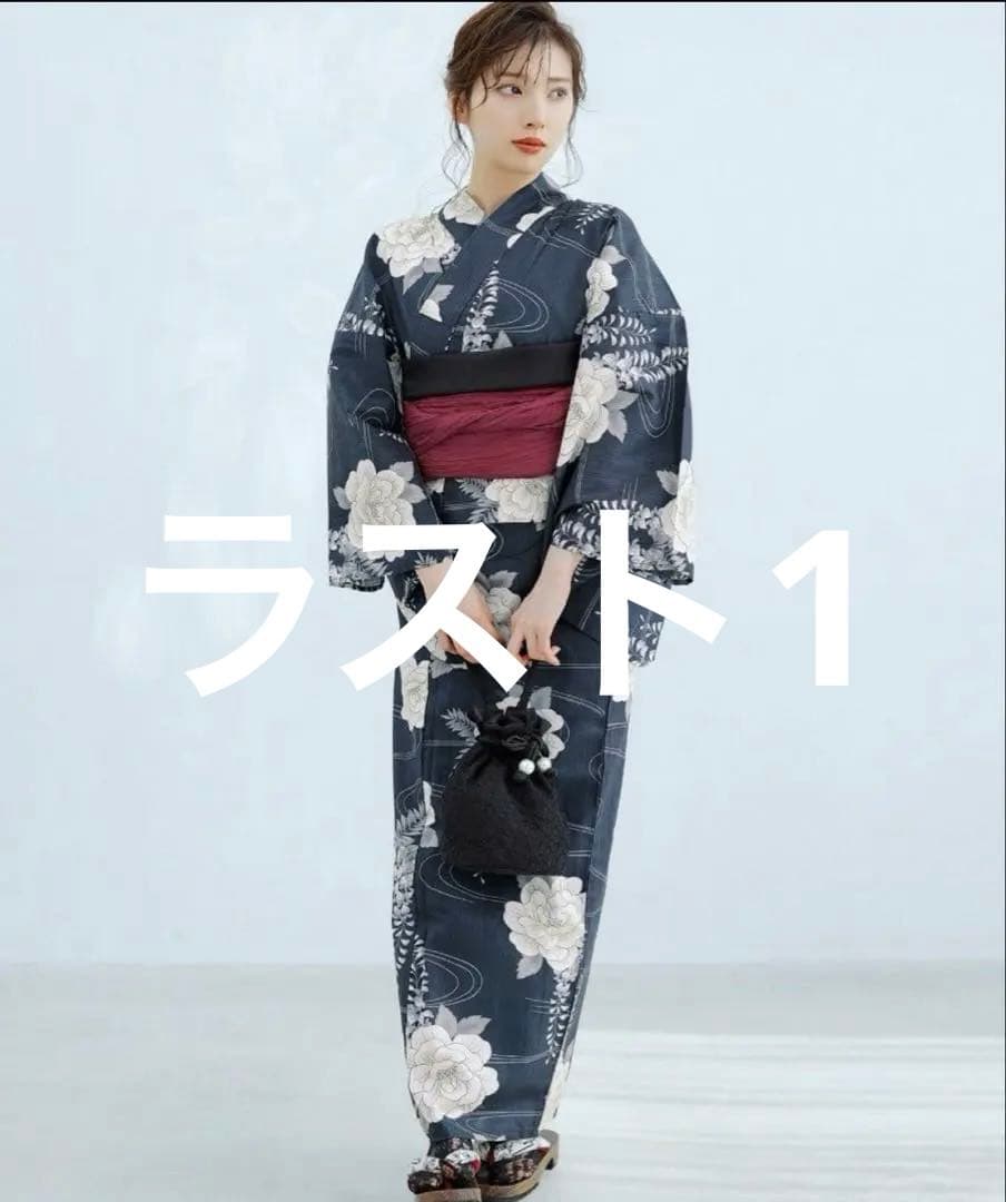 dita 浴衣　凪の藤ながれ　 浴衣