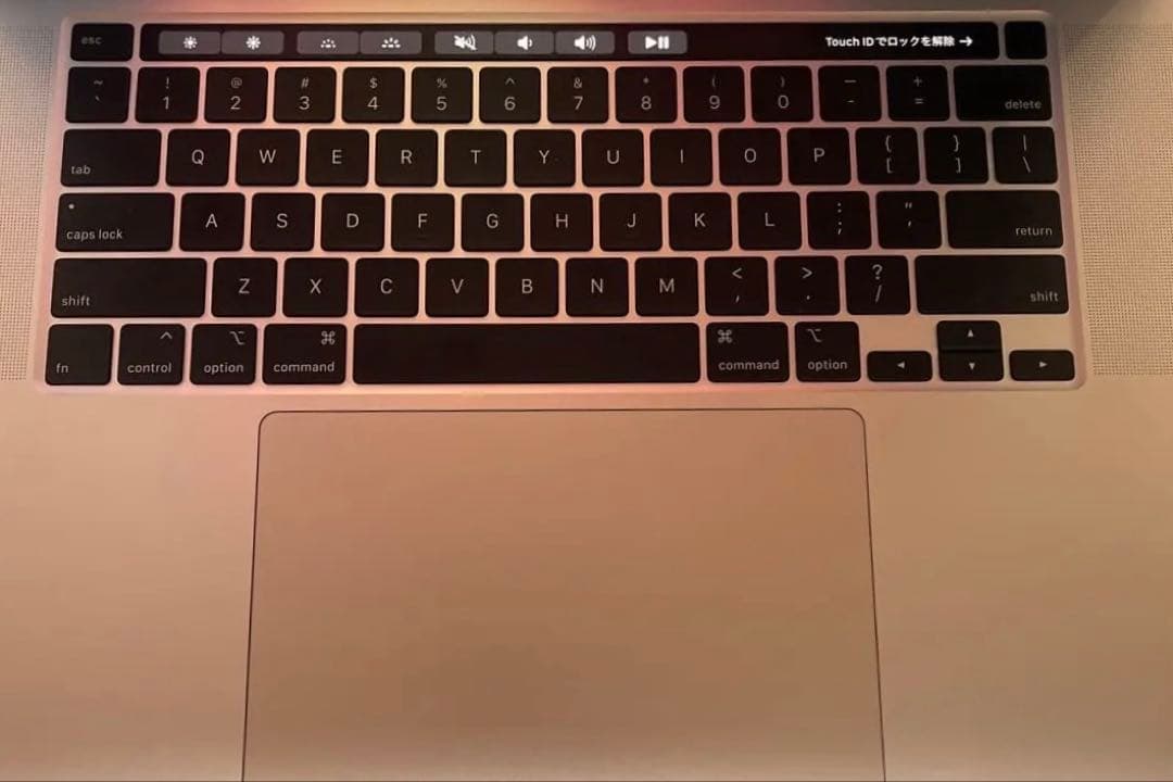 MacBook本体 MacBookpro 2019 16GB 1TB