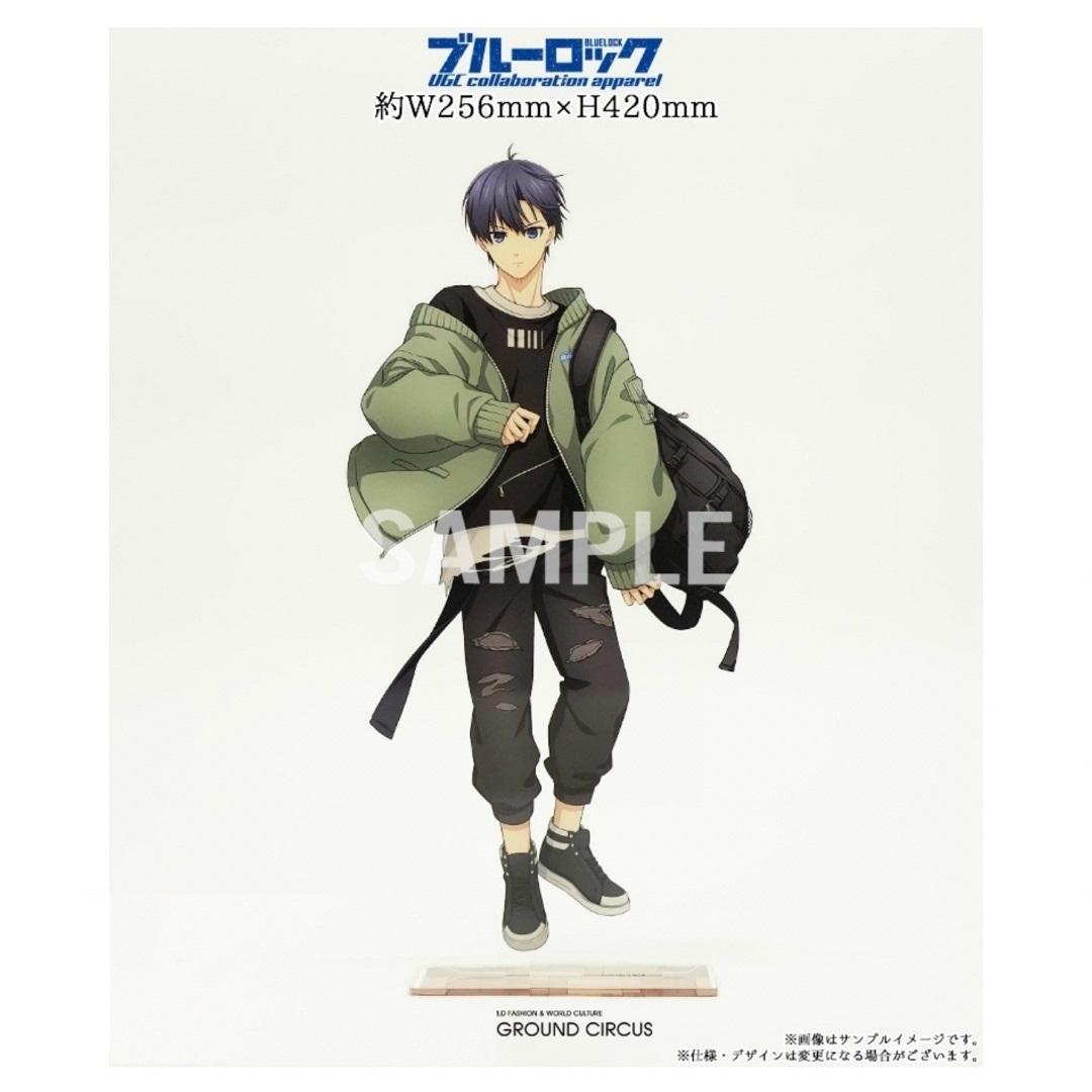 ブルーロック 潔世一 UGCコラボ アパレル BIGアクリルスタンド Wセット