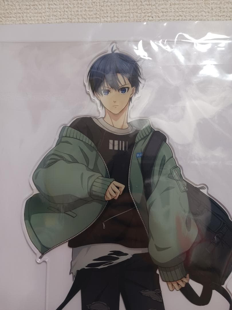 ブルーロック 潔世一 UGCコラボ アパレル BIGアクリルスタンド Wセット