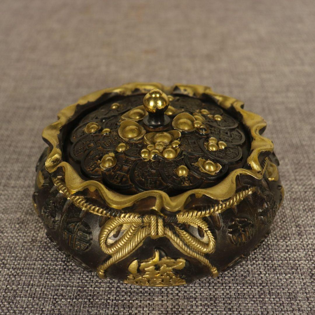 銅器 灰皿 茶道具 書道具 文房具 工芸品 美術品 置物