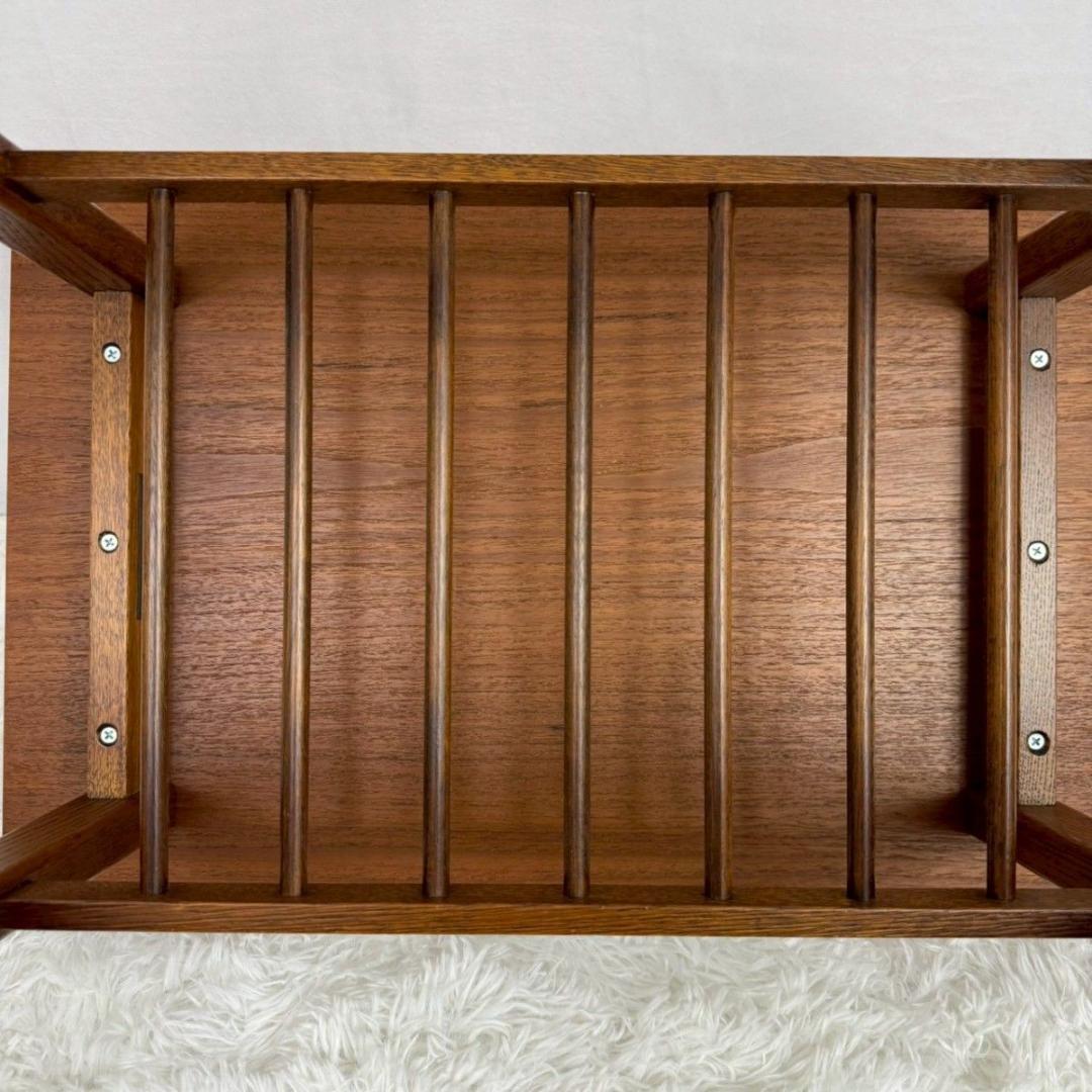 『北欧家具』SAC WORKS サイドテーブル　チーク材　無垢材