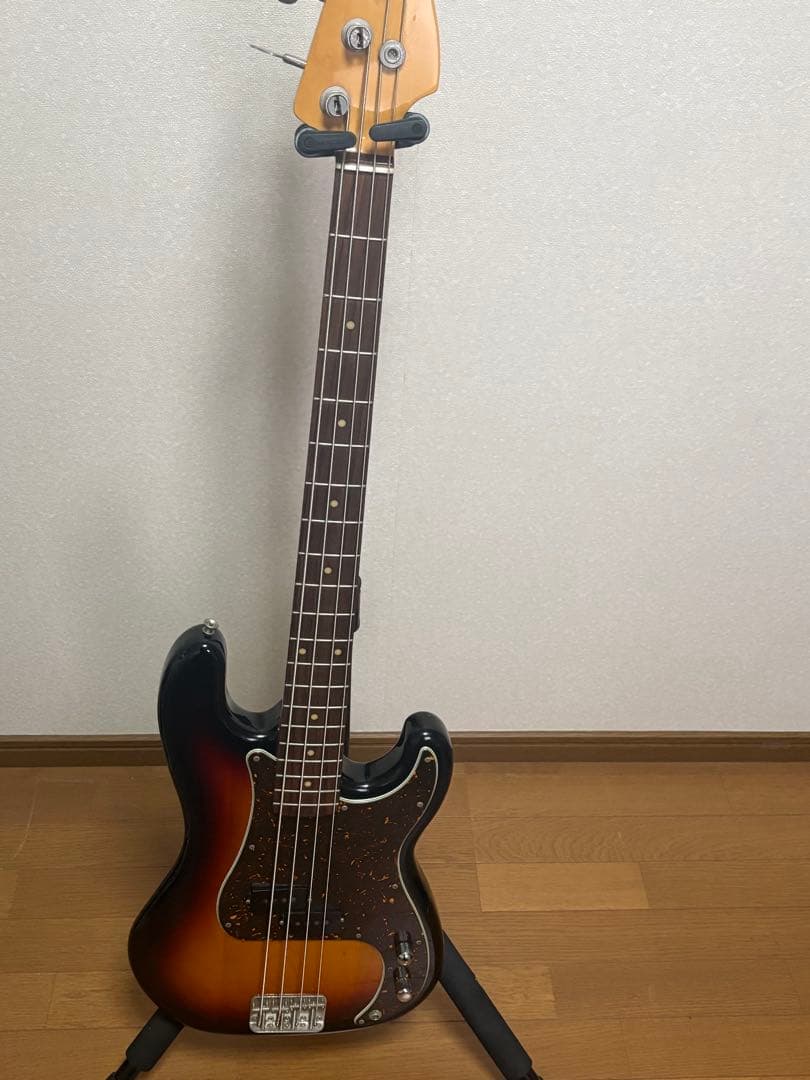 プレシジョンベース(ハンドメイド)サンバースト エレキベース 4弦 20フレット