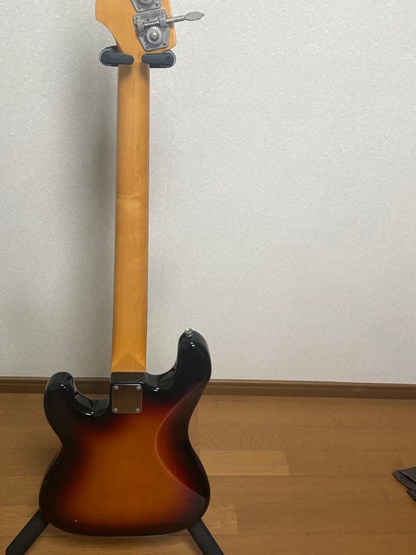 プレシジョンベース(ハンドメイド)サンバースト エレキベース 4弦 20フレット