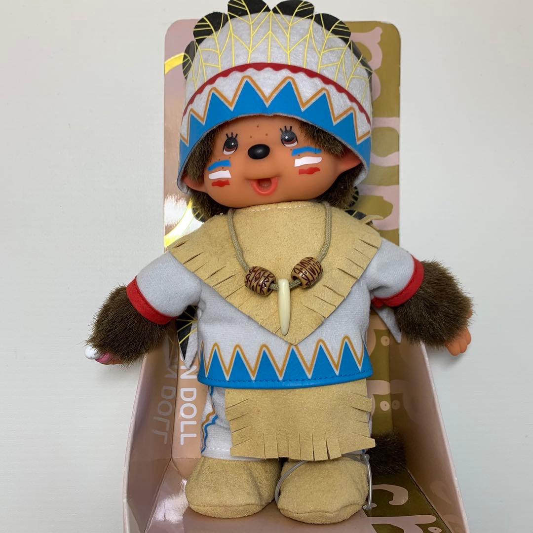 新品 2009年発売 インディアン 男の子 モンチッチ 3103