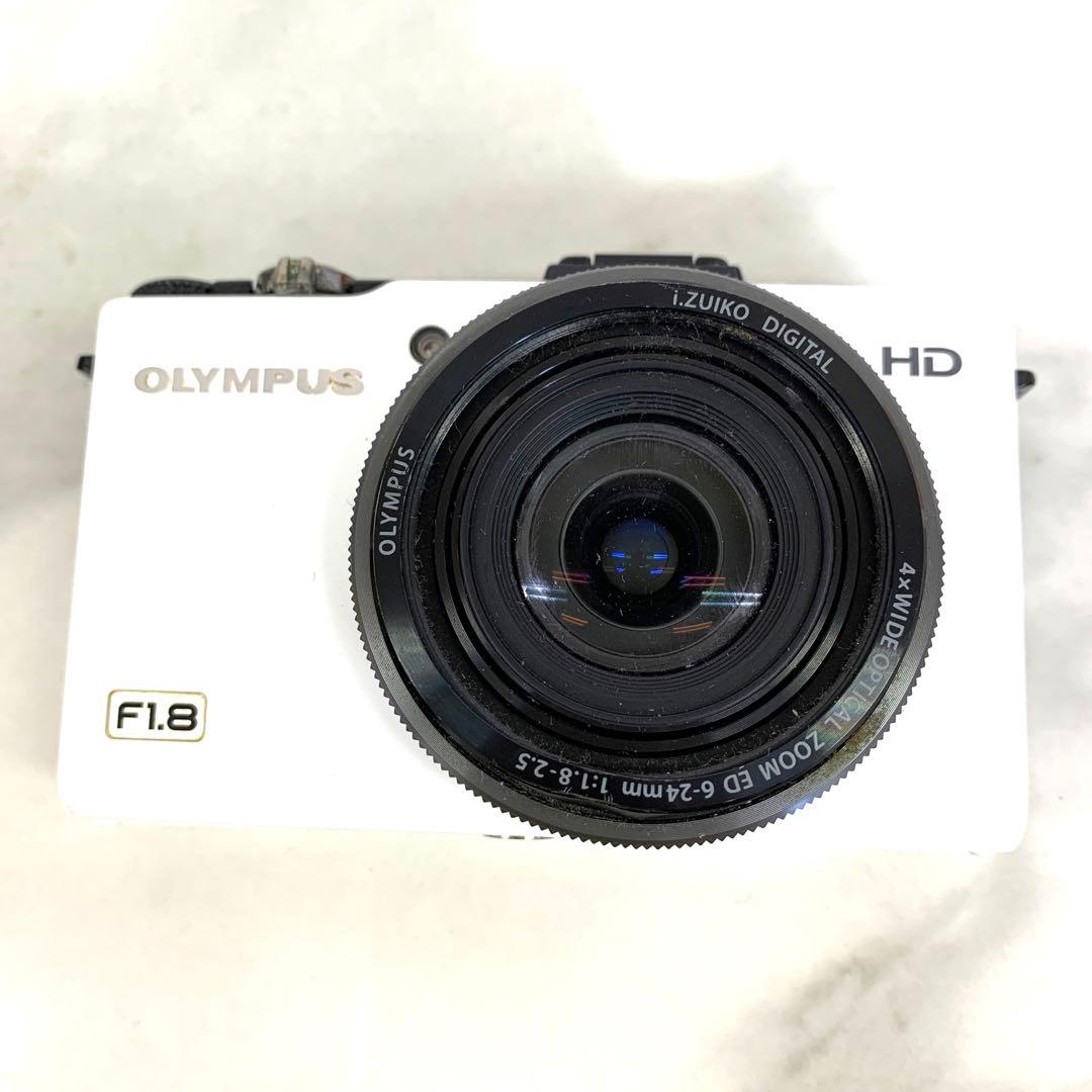 + 【ジャンク】オリンパスコンパクトデジタルカメラOLYMPUS -XZ -1