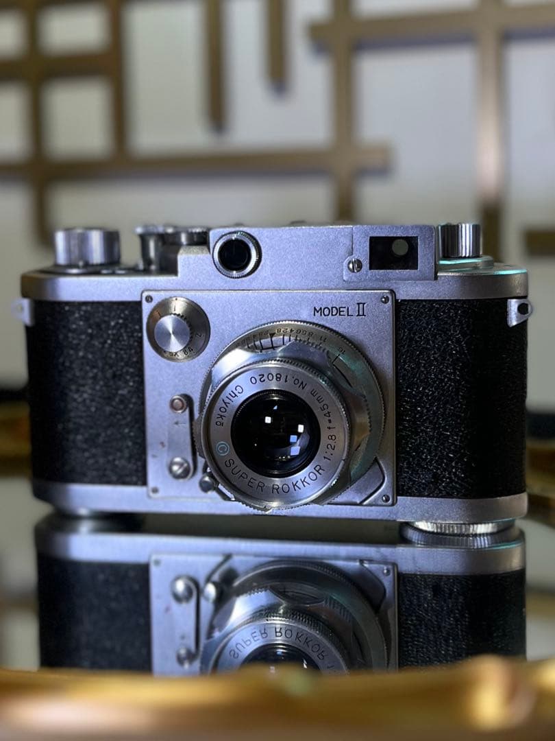 フィルムカメラ Minolta 35 Model II ROKKOR 45mm f2.8
