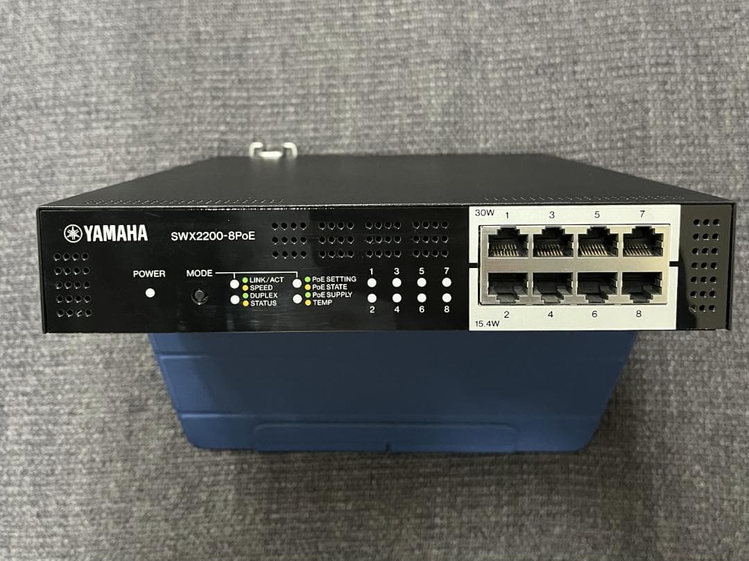 YAMAHA SWX2200-8PoE スマートL2 スイッチ 中古美品 004
