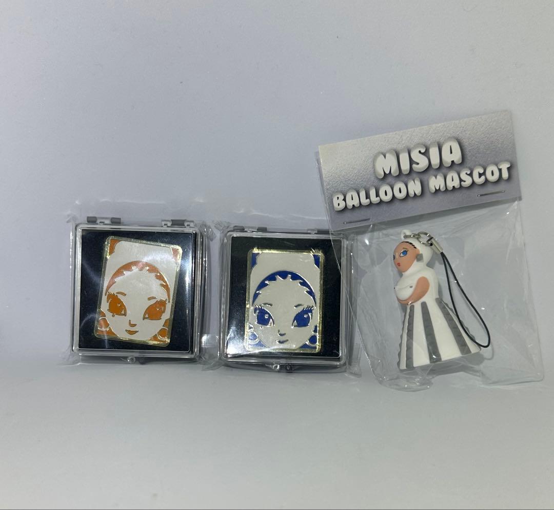 MISIA ピンバッジ2点　マスコット 1点