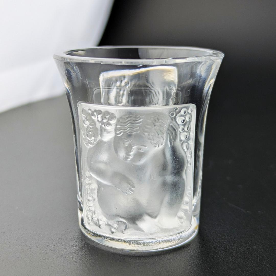 生命の芸術★ラリック アンファン ショットグラス 4個セット アールデコフランス