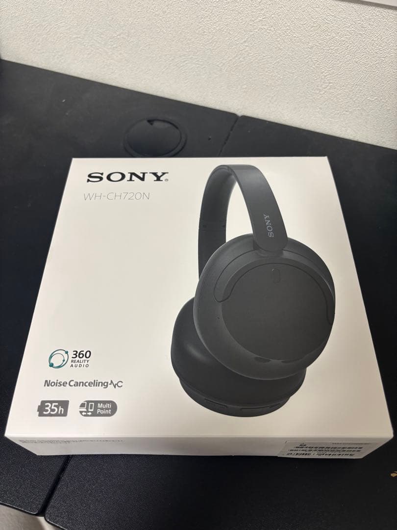 SONY WH-CH720N ブラック ノイズキャンセリング 動作良好 箱あり