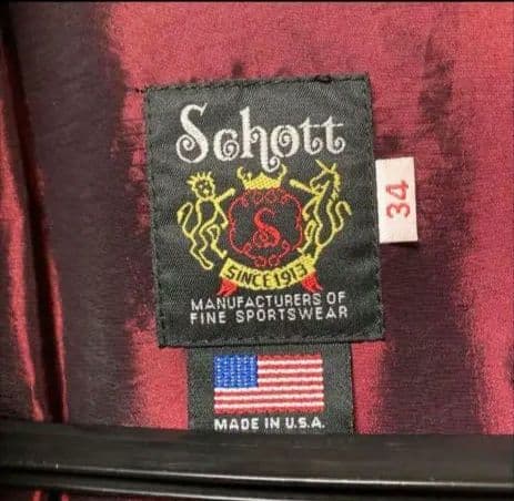 【X’mas特価！】【schott】 ショット 641xx size34