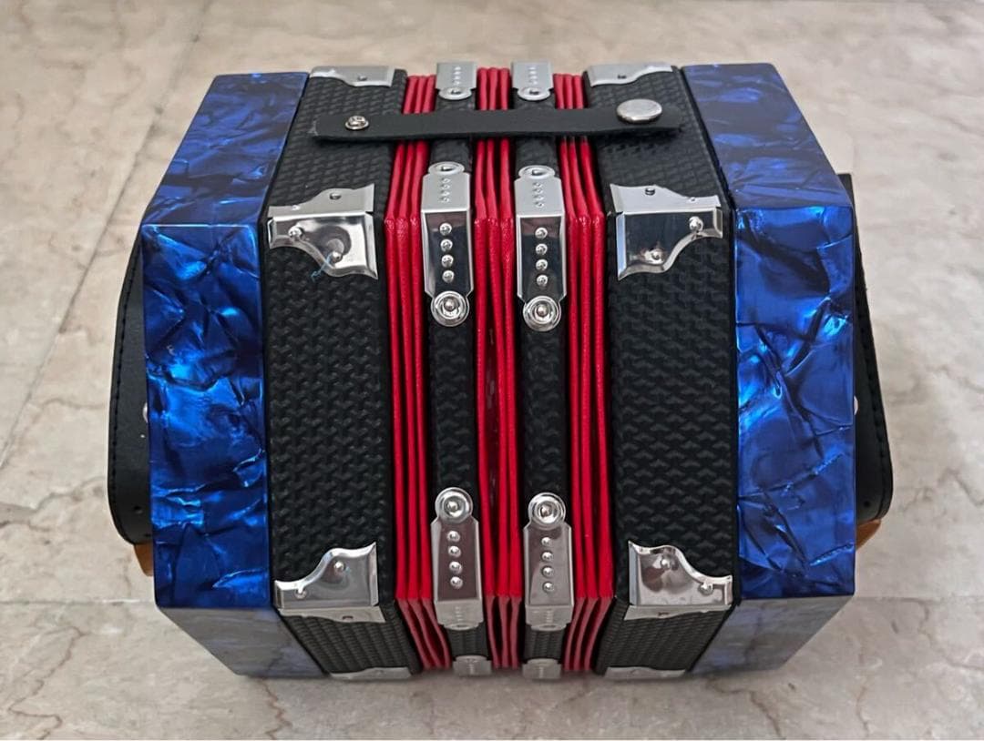 六角形 アコーディオン 20キー 40トーン