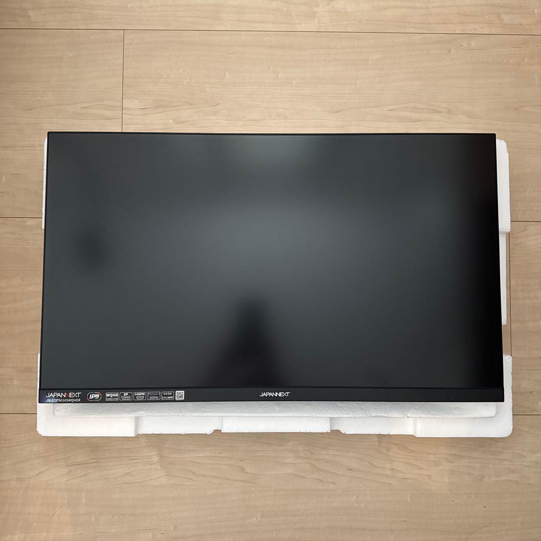 JAPANNEXT 27インチ ゲーミングモニター WQHD IPS 165Hz