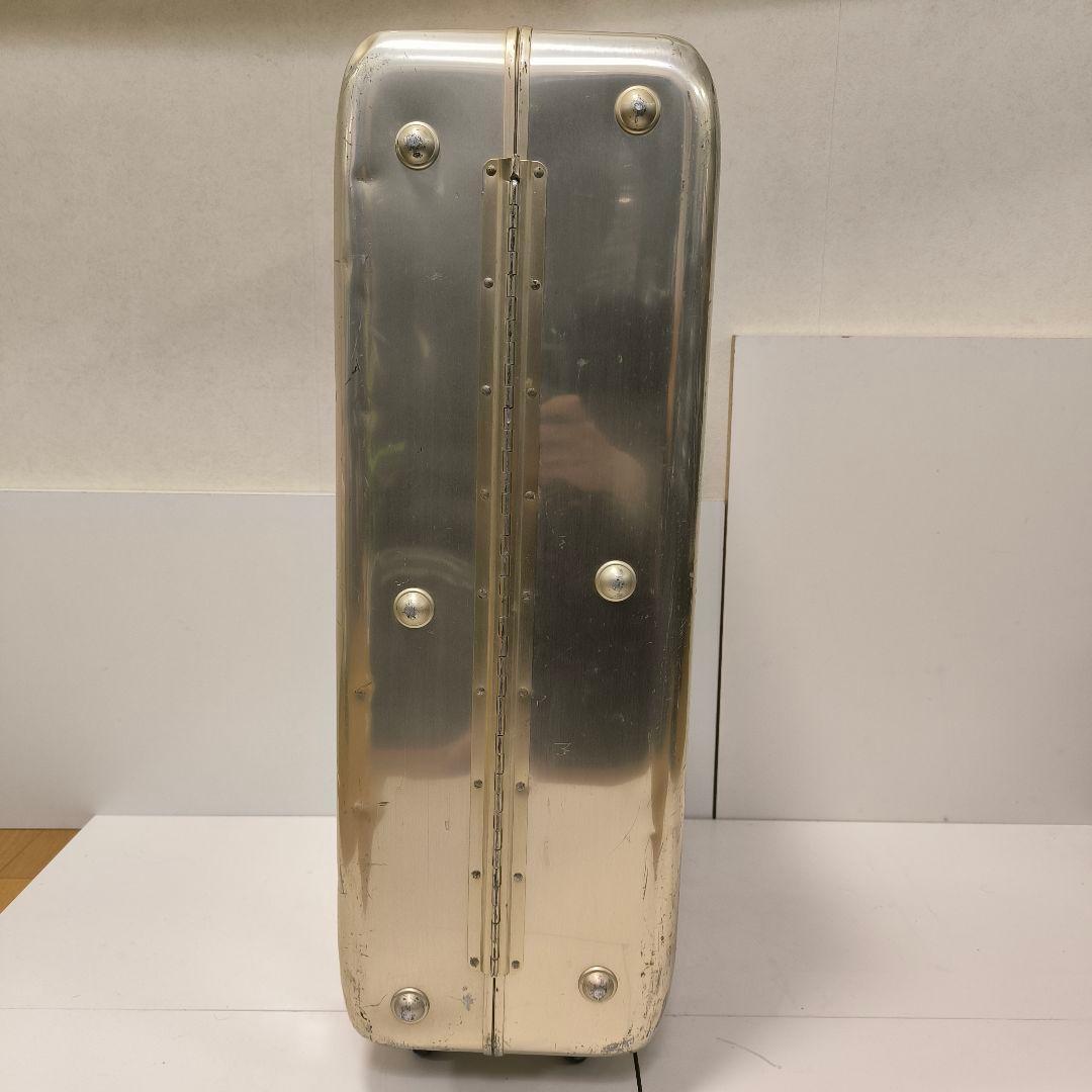 ゼロハリバートン スーツケース　鏡面仕上げゴールド