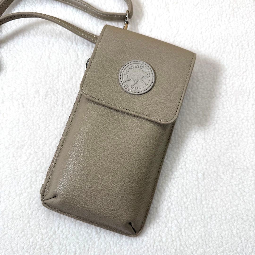 Hunting World ハンティングワールド スマホショルダー ポーチ