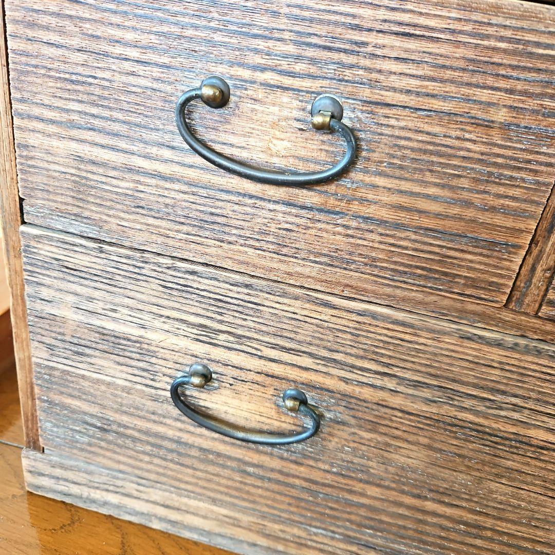 昭和レトロ　古道具　古家具　箪笥　引き出し　チェスト　木製　和風　古民家