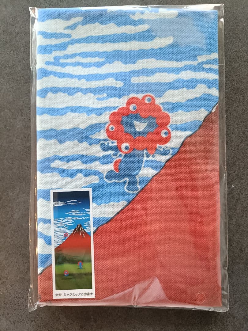 万博　ミャクミャク 北斎 赤富士 手ぬぐい 新品