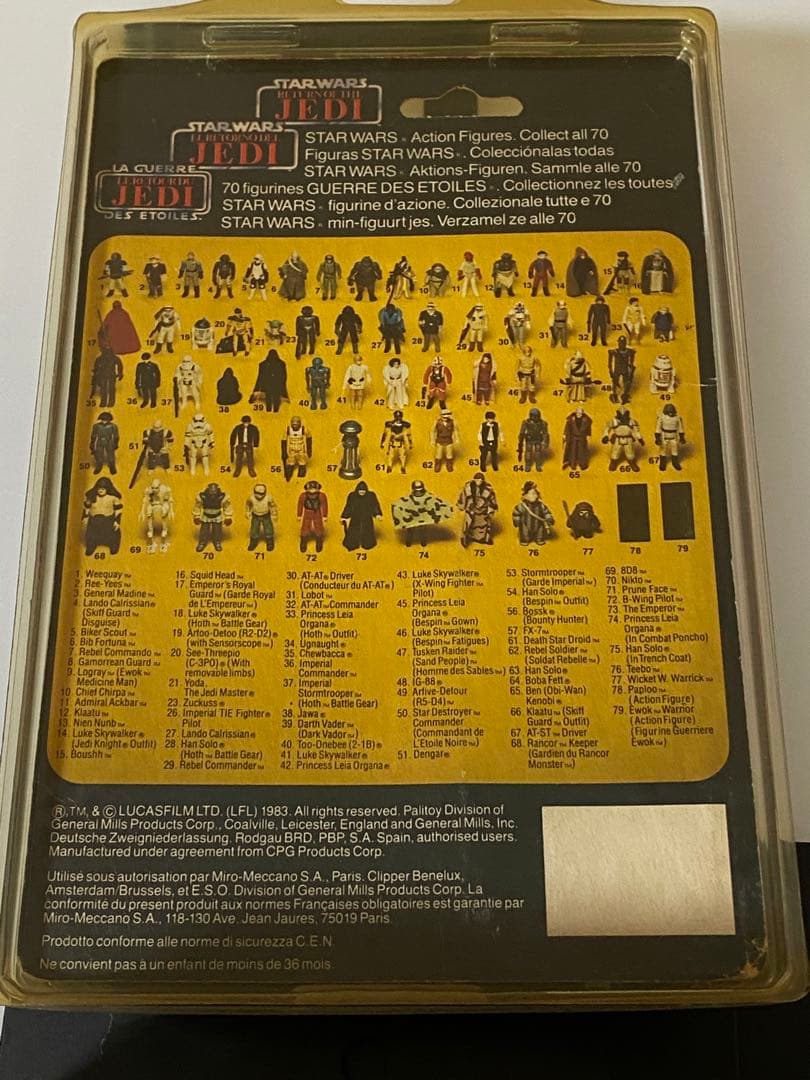 希少　レア　STAR WARS / EPISODE 6 オールドケナー