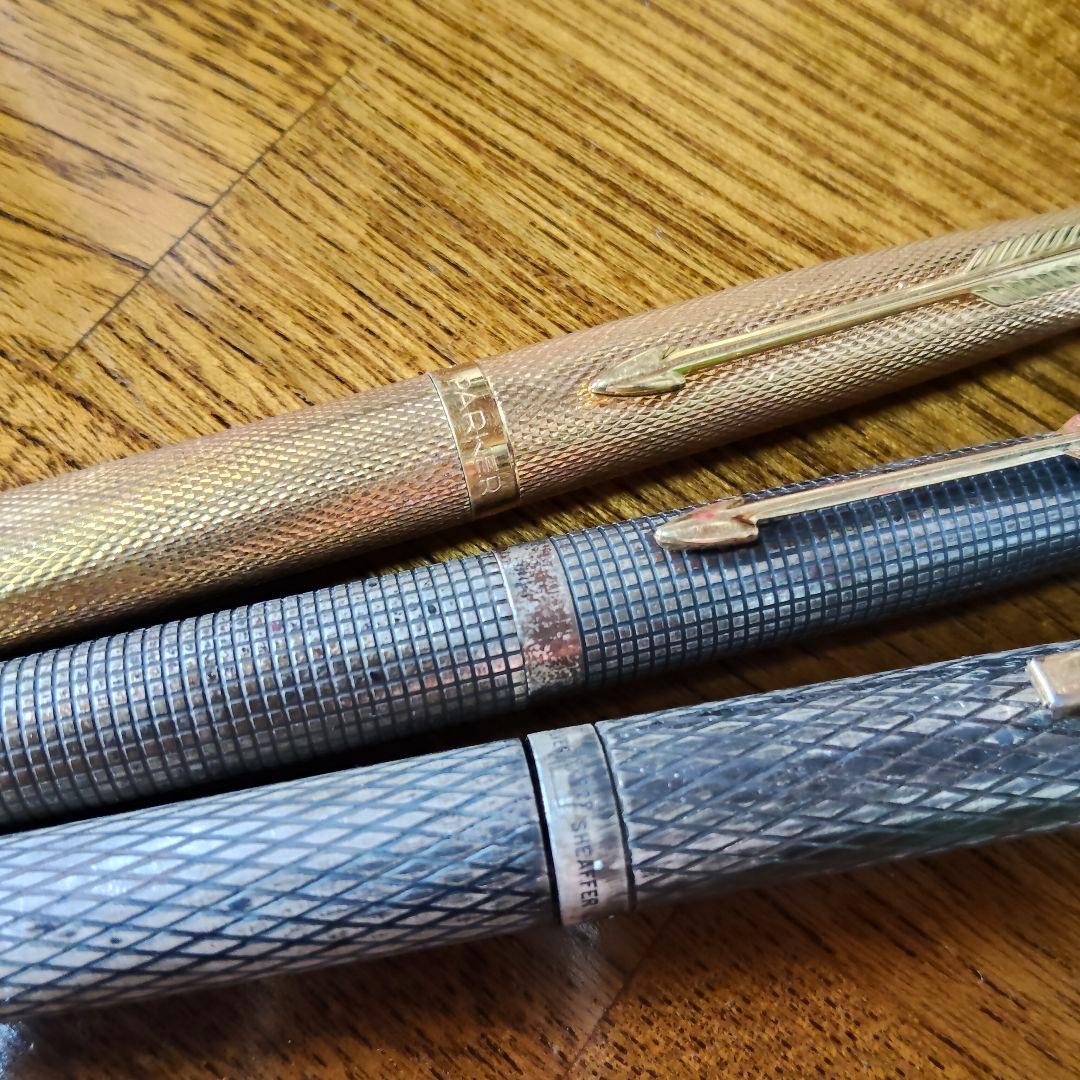 あ*き様 PARKER SHEAFFER SterlingSilver 万年筆1