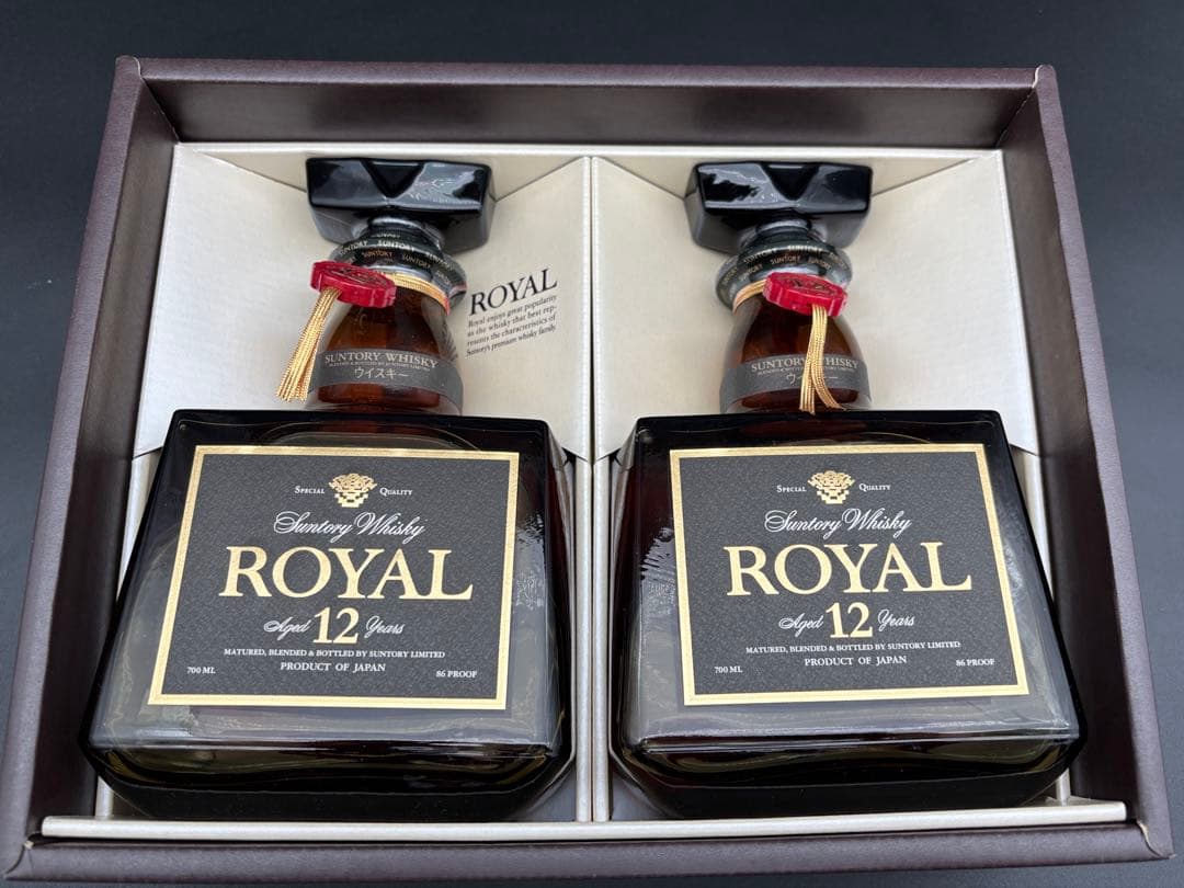 サントリーウイスキー ローヤル 12年 700ml 2本セット