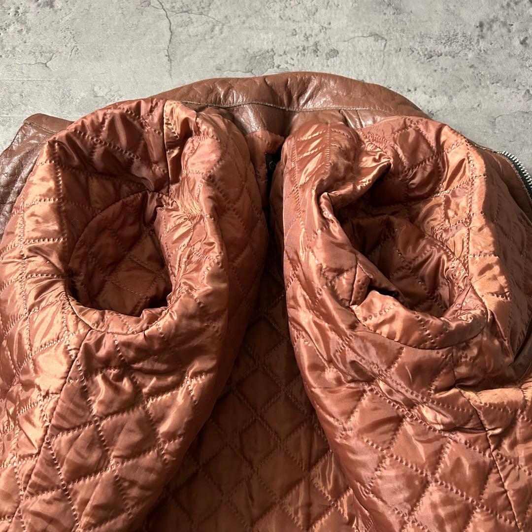 4L HORN WORKS シングルライダース ジャケット バッファローレザー