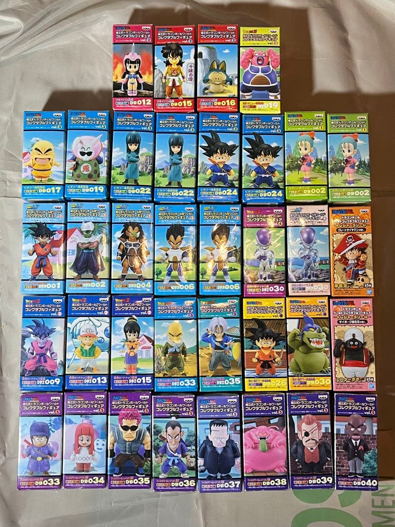 田*中様 【空箱のみ】ドラゴンボール ワーコレ まとめ売り フィギュア箱 空き箱