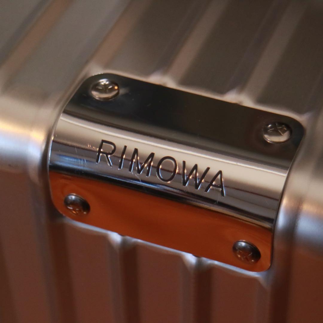 【美品】RIMOWA 現行 正規品 ドイツ製 61L クラシックチェックインM