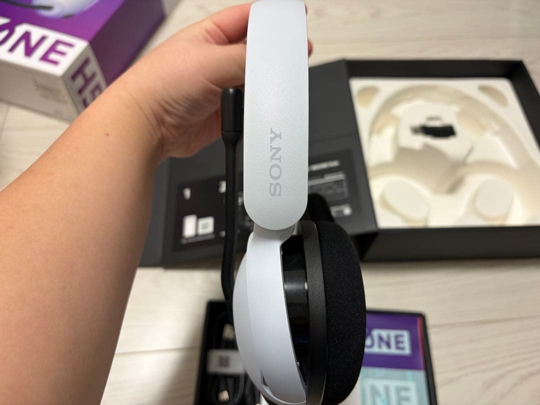 極美品 SONY INZONE H5 ゲーミングヘッドセット 付属品全てあり