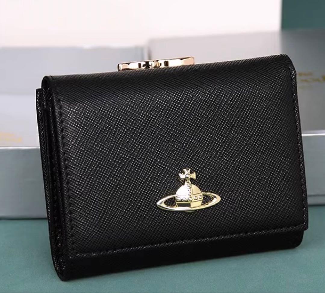 ヴィヴィアン三つ折り財布金マーク-13106