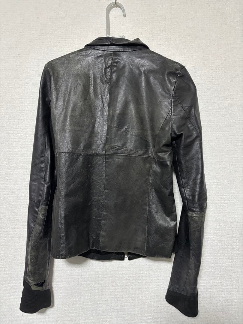 ‼*ル様 ekamライダース レザージャケット 短丈 v系 お兄系00s y2k