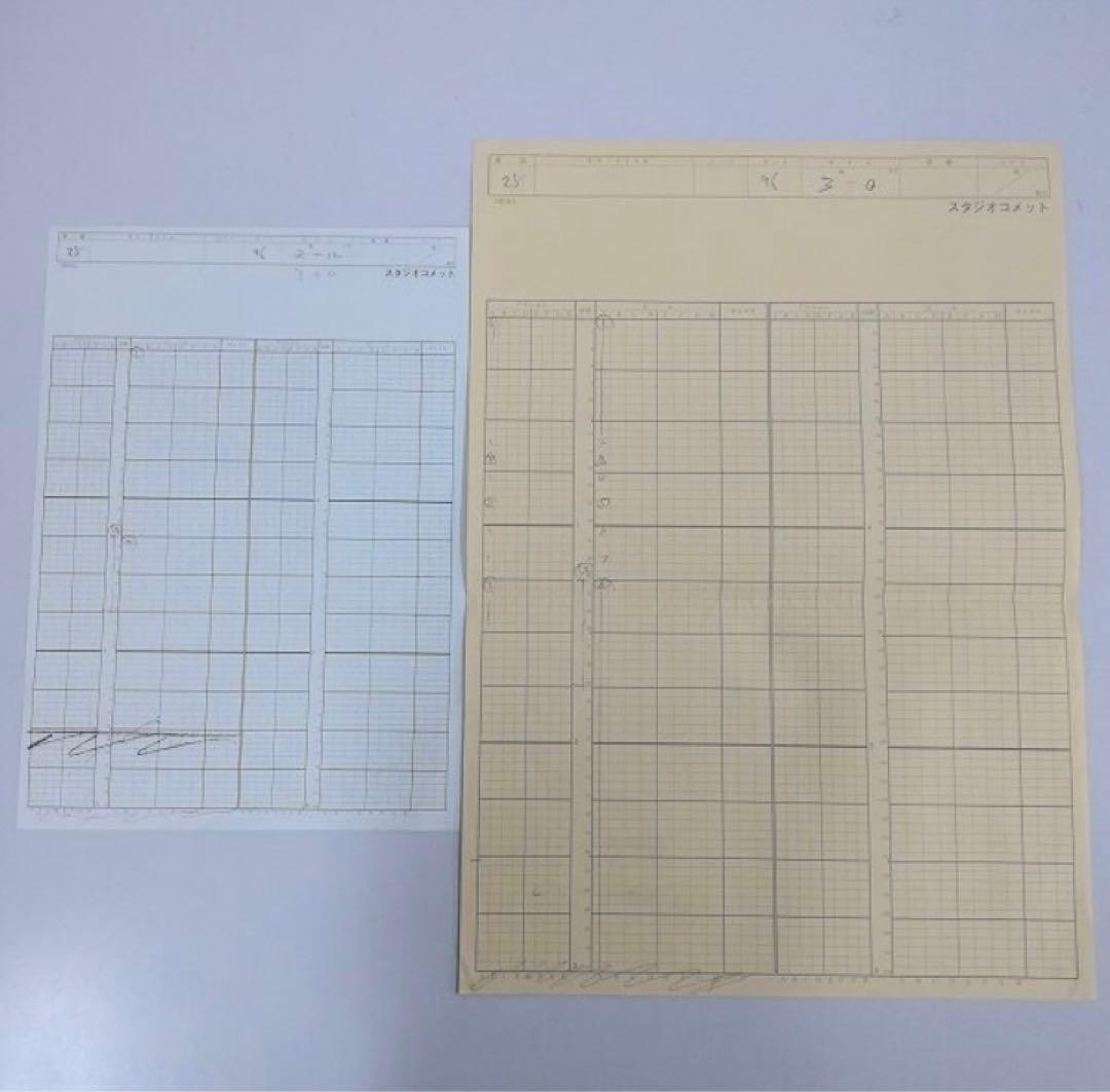 スクールランブル 塚本八雲 原画 動画 修正 レイアウト タイムシート等