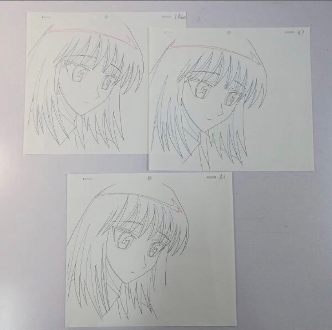 スクールランブル 塚本八雲 原画 動画 修正 レイアウト タイムシート等