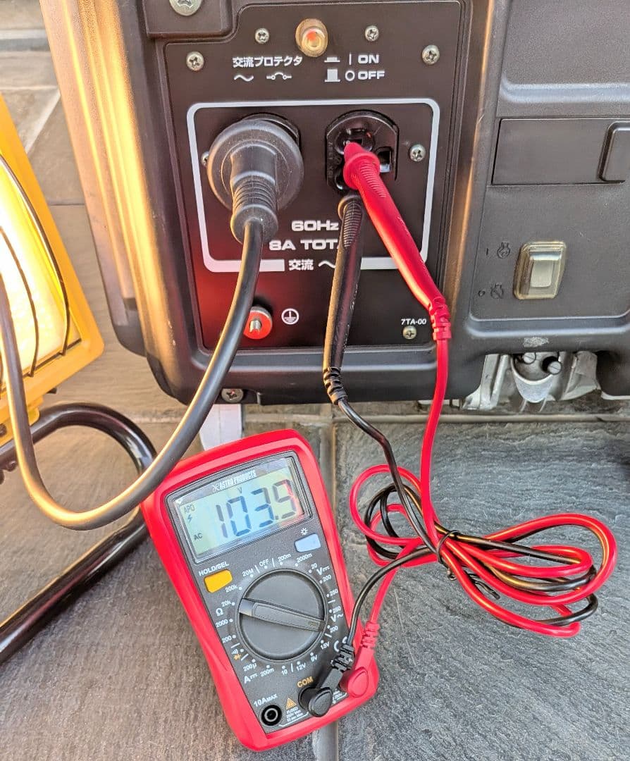 ヤマハ発電機 EF800B 60Hz