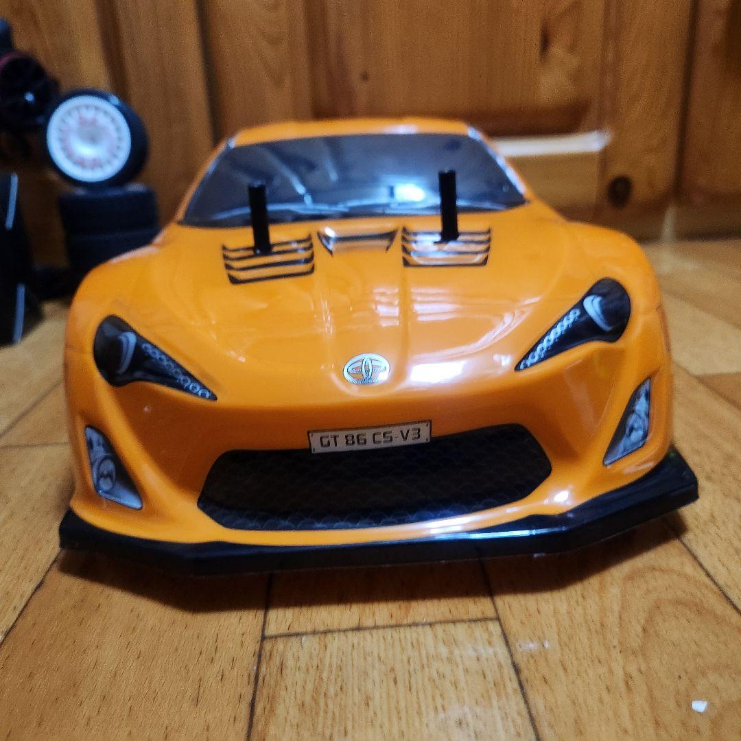 タミヤ ドリフト ラジコン フルセット　TT02　オレンジ　86　④　　tt01