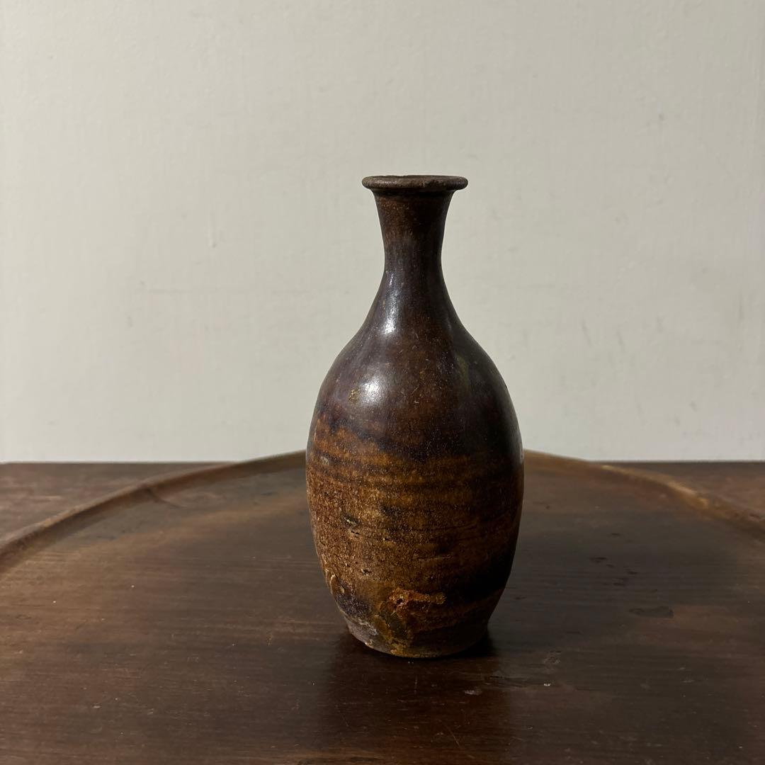 古瀬戸徳利　美濃　花器　古道具　古備前　古丹波花入　川瀬俊朗　向田邦子　李朝