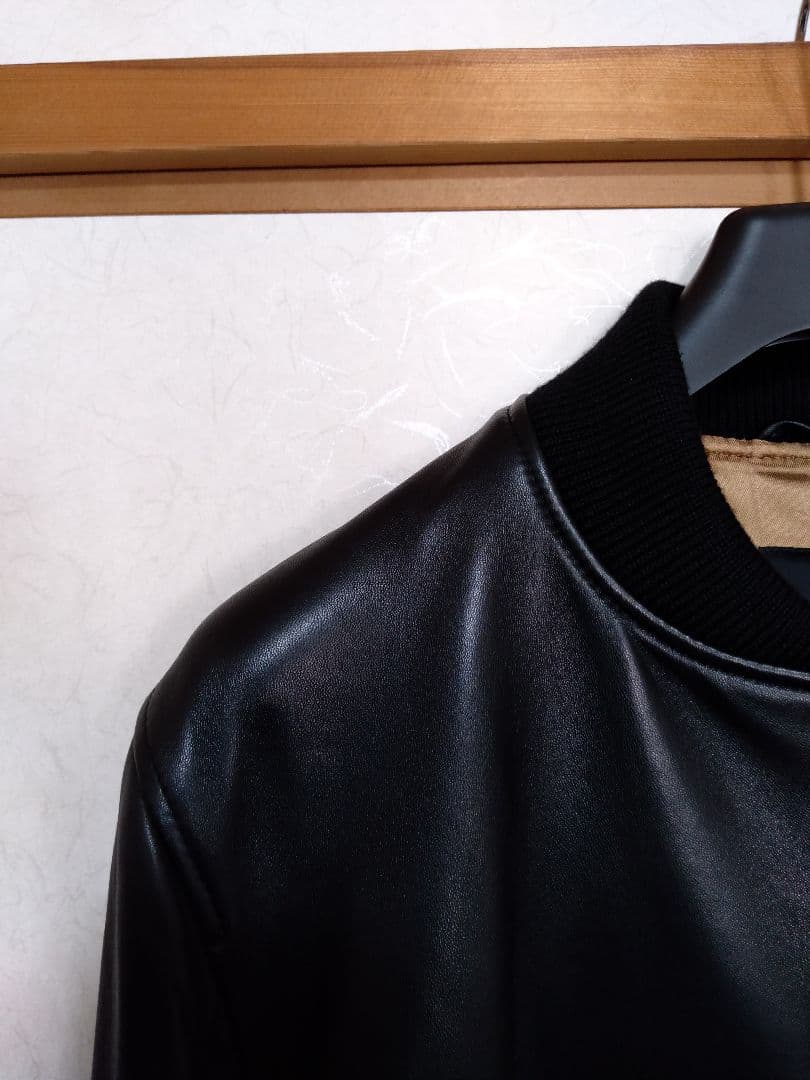 CINQUANTA ラムナッパレザー ボンバージャケット チンクアンタ