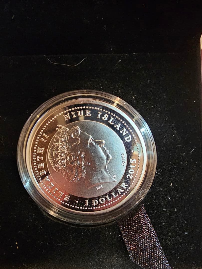 2015年 羊年記念 銀製 1ドル