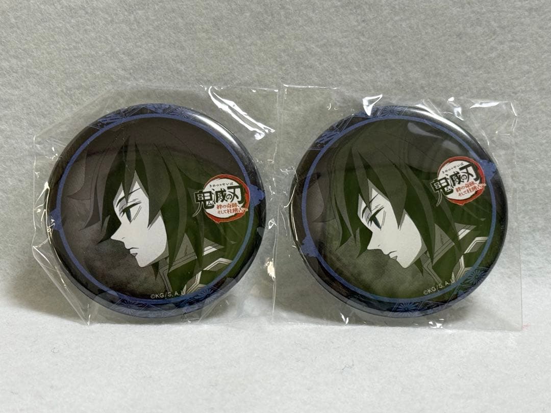 ★ 鬼滅の刃　ダイニング　絆の奇跡　柱稽古編　缶バッジ　冨岡義勇　2個