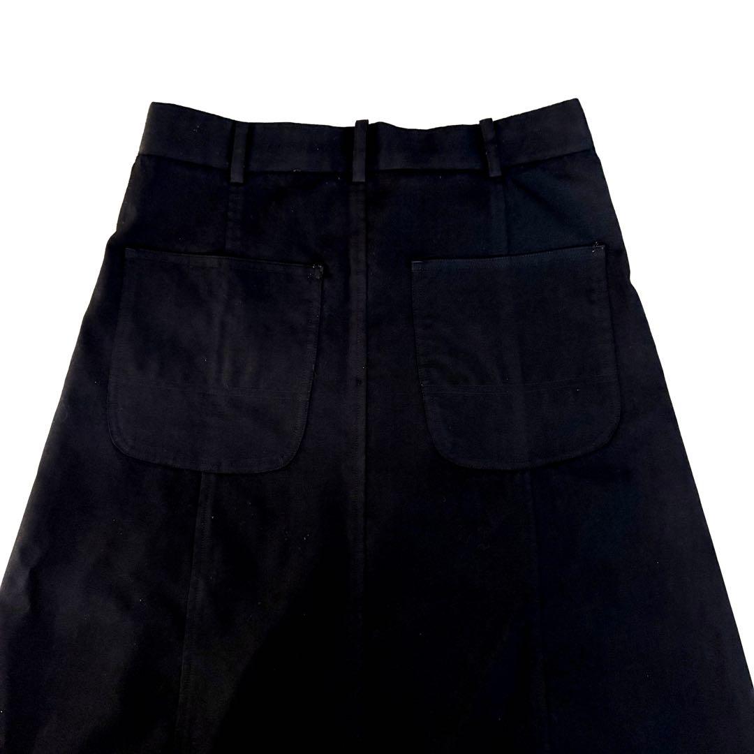 ブラック コムデギャルソン サルエルパンツ　日本製　薄手