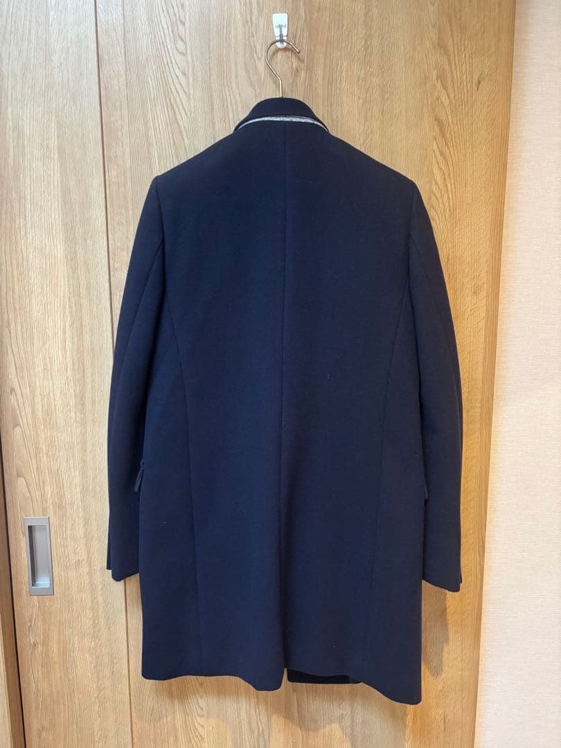ステラマッカートニー　ネイビー チェスターコート