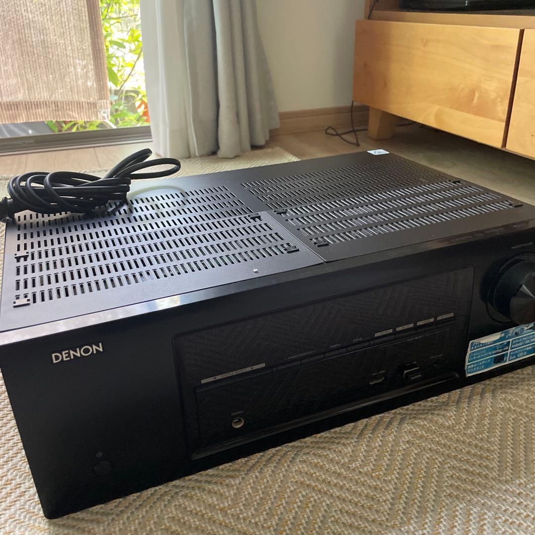 美品 デノンAVR-1713 AVサラウンドレシーバー リモコン付き アンプ