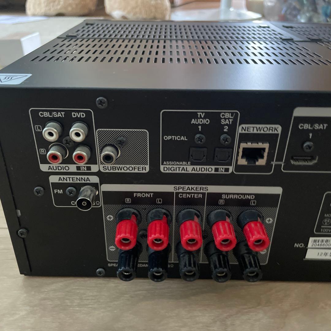 美品 デノンAVR-1713 AVサラウンドレシーバー リモコン付き アンプ