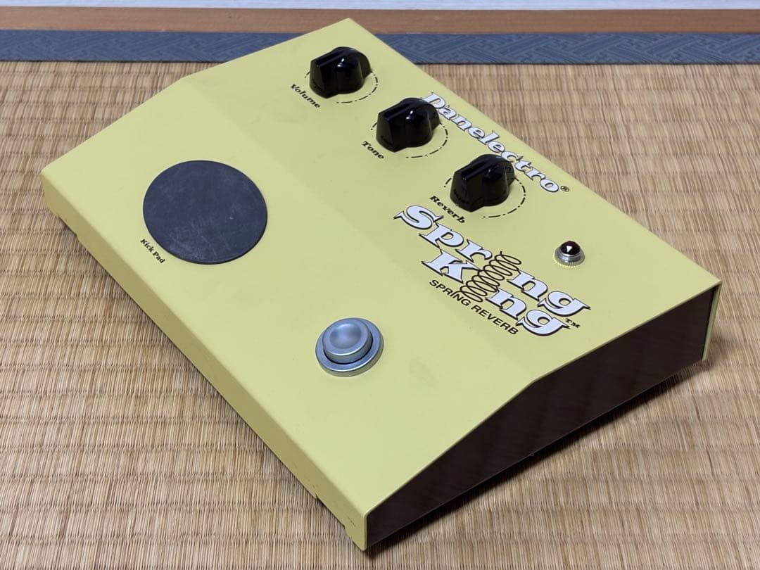 ジャンク Danelectro Spring King スプリングリバーブ