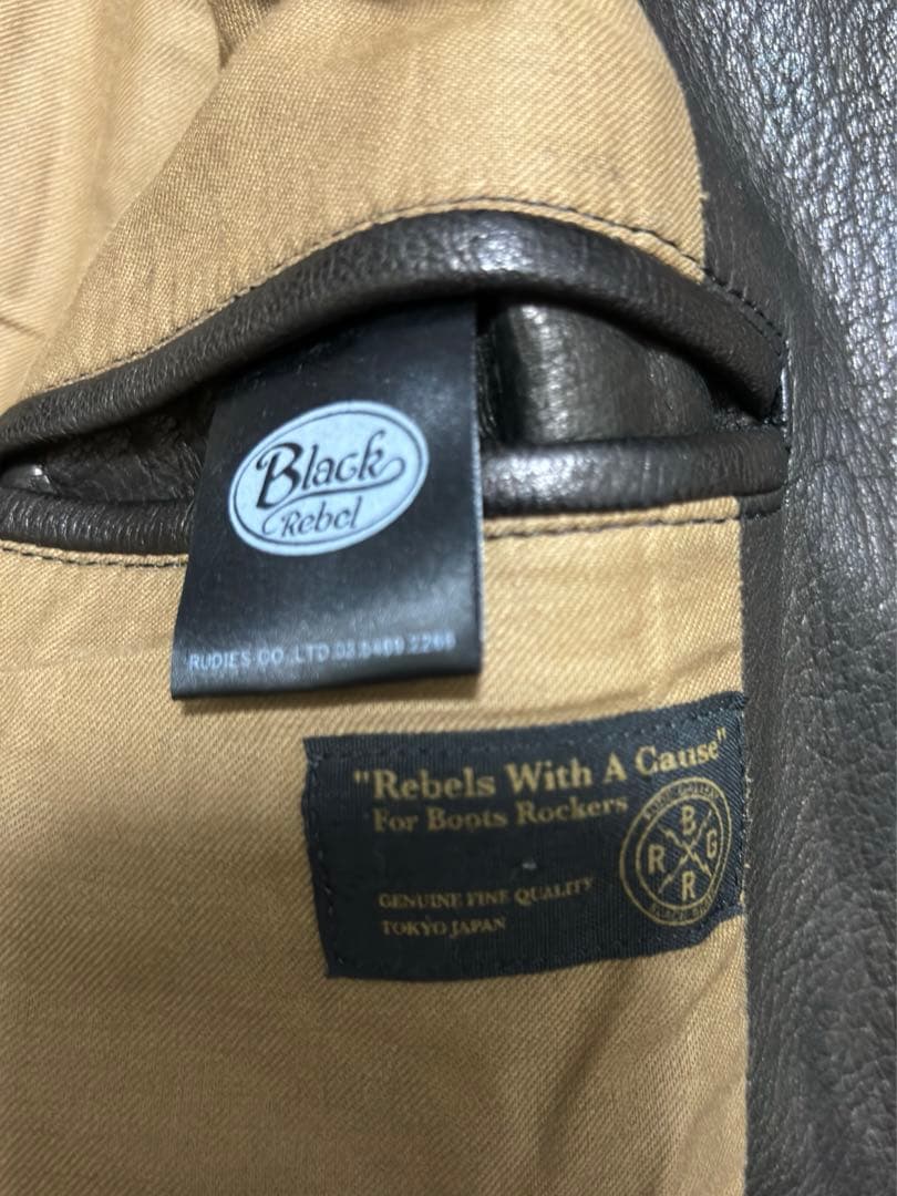 ルードギャラリー ARROW Mサイズ 黒 ディアスキン