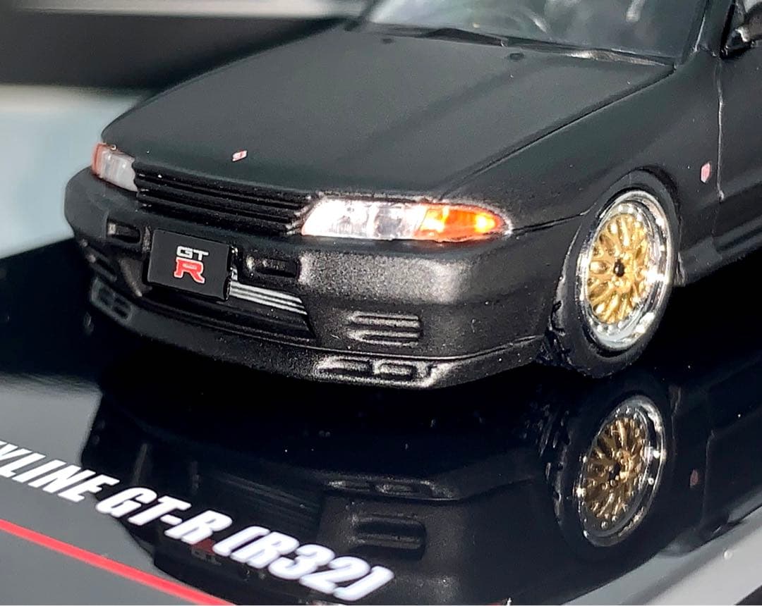 希少 INNO64 日産 スカイライン GT-R R32 ブラック イノモデル