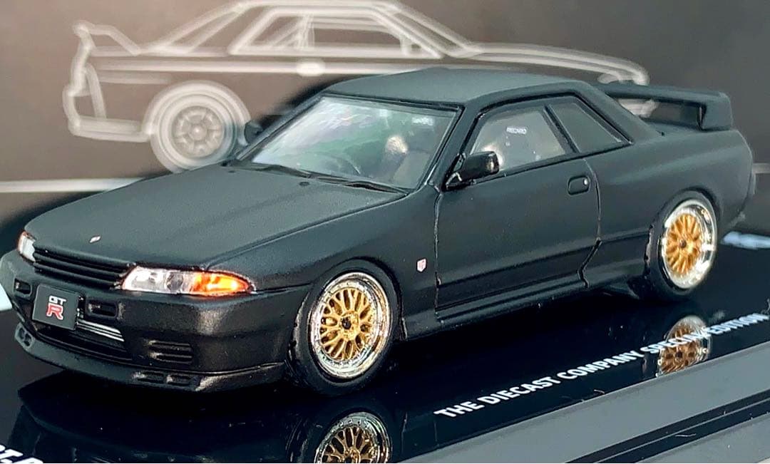 希少 INNO64 日産 スカイライン GT-R R32 ブラック イノモデル